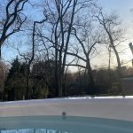 Cecchi's brand new hot tub in Virginia