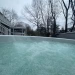 Cecchi's brand new hot tub in Virginia