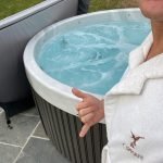 Cecchi's brand new hot tub in Virginia